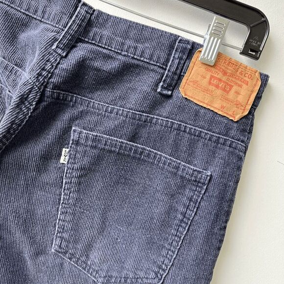 Vintage 1970s Levi's White Tab 517 Corduroy Pants Bootcut Trousers USA - 34 - Picture 1 of 10